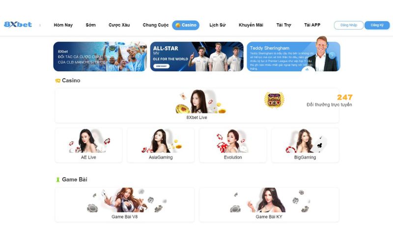 8xbet nhà cái đổi thưởng trong mơ